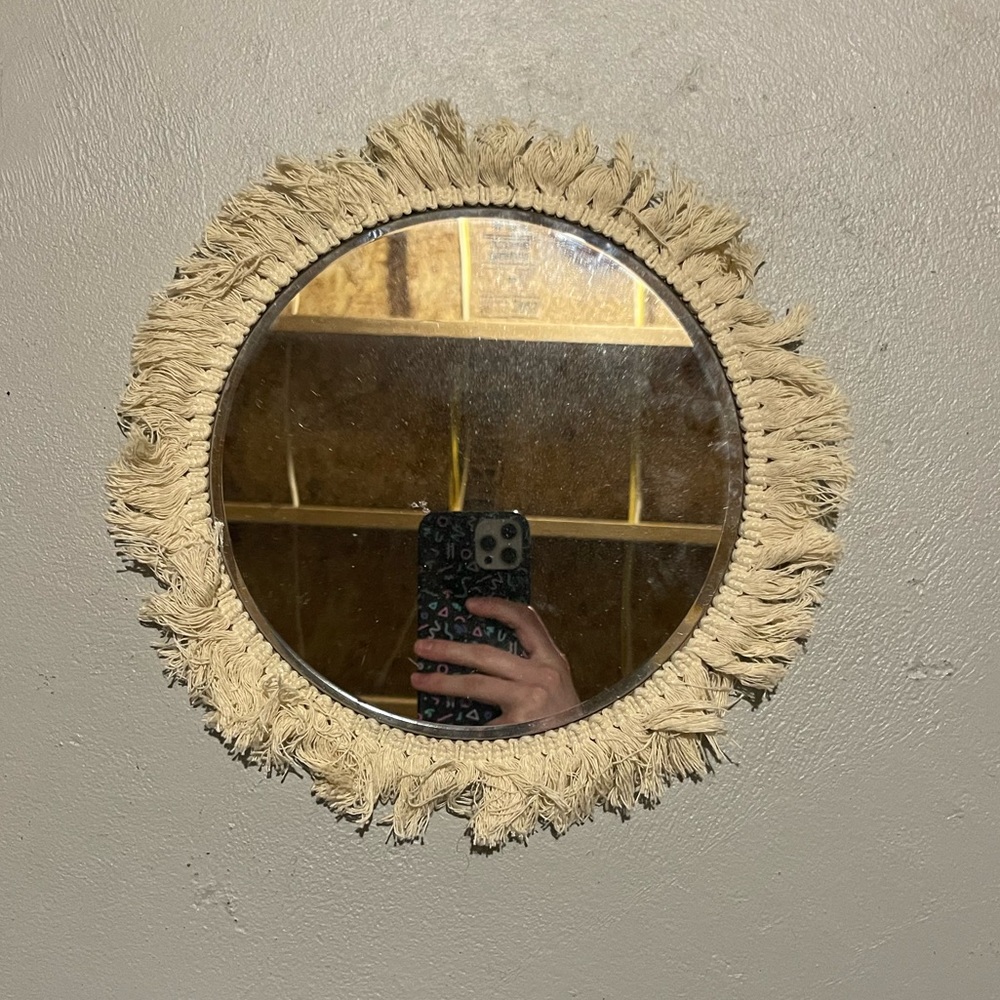 Boho Target Mirror